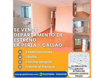Se vende departamento Perla Alta Callao 52 m2 3er piso