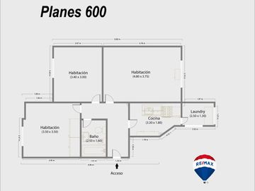 Venta departamento de 3 ambientes en Caballito