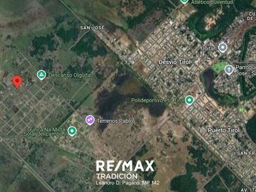 Venta de Terreno en Puerto Tirol, Chaco