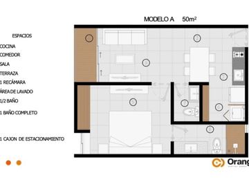 NOVANTA: Departamento de 1 recámara en Dzitya, Mérida.