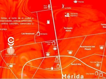 NOVANTA: Departamento de 2 recámaras en Dzityá, Mérida.