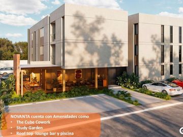 NOVANTA: Departamento de 2 recámaras en Dzityá, Mérida.