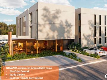 NOVANTA: Departamento de 2 recámaras en Dzityá, Mérida.