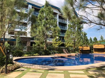 2 Bedroom with Balcony Amenities View for Sale in Tagaytay (Pine Suites)