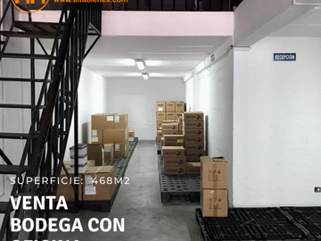 Venta de bodega con oficina - Sector Las Casas - Quito DM.