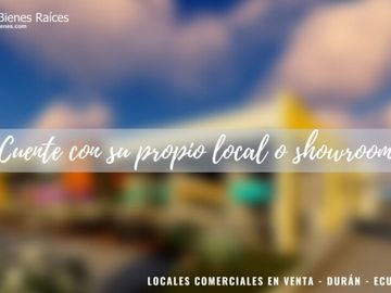 Se vende Local Comercial 66,32m2 - Durán, Ecuador - Centro Comercial