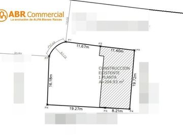 En venta terreno esquinero 567m2- Uso comercial/Residencial-Cuenca, Azuay