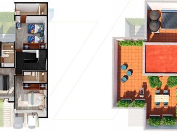 Casa en pre venta, Cruz Verde, Coyoacán, CDMX