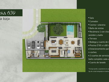 Casa en preventa en privada El Origen