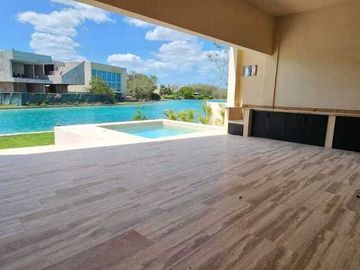 Preventa de casa frente al lago Kanha en en Yucatán Country Club