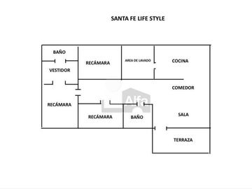 Departamento en renta en Colinas de Santa Fe, Xochitepec, Morelos