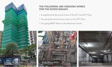 Exclusive 3 Bedroom 3BR Condo for Sale in Ayala Ave. at The Estate Makati