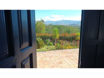 VENDO CASA CAMPESTRE UN NIVEL - CONJUNTO - VILLA DE LEYVA