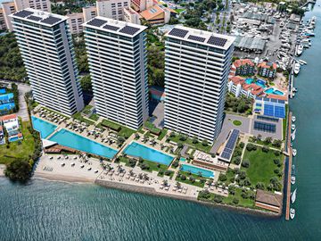 Marina Towers — Departamento frente al mar con amenidades de resort en Marina Vallarta.