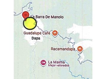 LOTE CON CASA PARA REMODELAR-FRENTE A LA BARRA DE MANOLO - DAPA