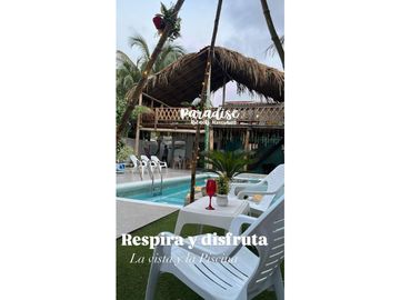 CASA DE PLAYA EN SALGAR -ATLANTICO.5 HABITACIONES