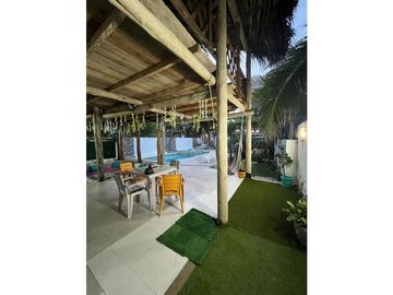 CASA DE PLAYA EN SALGAR -ATLANTICO.5 HABITACIONES