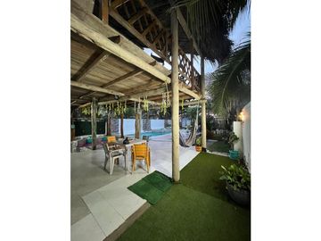 CASA DE PLAYA EN SALGAR -ATLANTICO.5 HABITACIONES