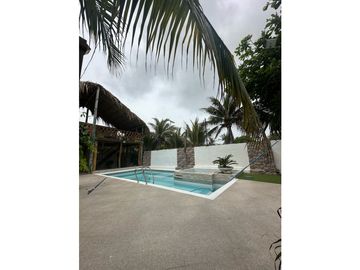 CASA DE PLAYA EN SALGAR -ATLANTICO.5 HABITACIONES