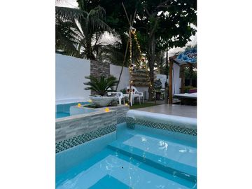 CASA DE PLAYA EN SALGAR -ATLANTICO.5 HABITACIONES