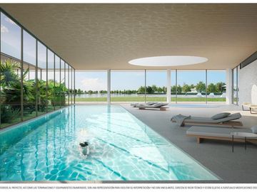 4 amb c 2 cochera en PB piscina y parrilla propia - Oceana Nordelta-  Vista a Laguna Central