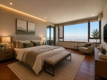Espectacular vista en seguro condominio en Lo Curro, Vitacura