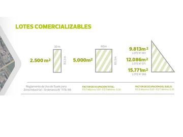 Lote en venta en el Parque Industrial San Lorenzo 5000m2