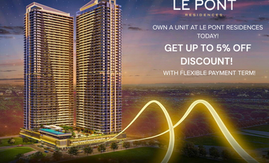 Le Pont Residences with 5% Discount Condo for Sale in Bridgetowne, Pasig City