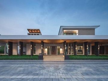 Absolute Luxury Contemporary villa with river view for sale Thailand