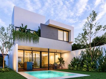Casa en Aire Puro Residencial en San Ignacio, Mérida Yucatán.