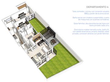 VENTA DEPARTAMENTO POR ESTRENAR YANAZARAPATA