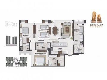 VENTA DE APARTAMENTOS SANTA MARIA TOWERS