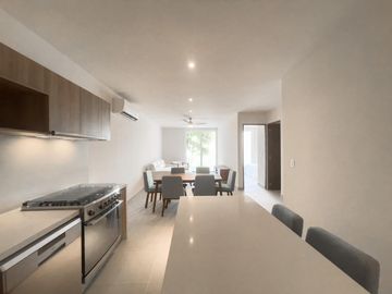 DEPARTAMENTO EN VENTA DE 2 HABITACIONES EN AKUMAL, QROO. LB 157