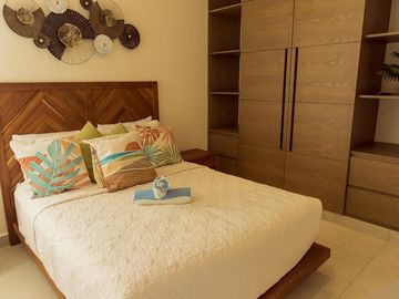 DEPARTAMENTO EN VENTA DE 2 HABITACIONES EN AKUMAL QROO. LB 181