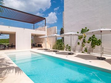 DEPARTAMENTO EN VENTA DE 2 HABITACIONES EN AKUMAL QROO. LB 181