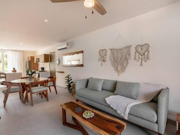 Departamento en Venta de 2 habitaciones Akumal Qroo. LB 327