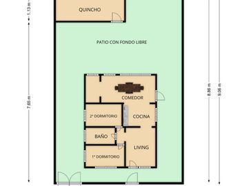 Casa 3 ambs. con cochera. Parque. NUEVO VALOR!!!!!