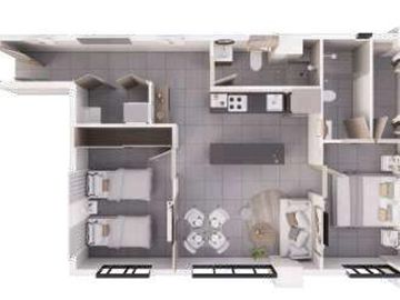 Departamento en venta 2 recamaras por Av Lazaro Cardenas y Parque Liberacion