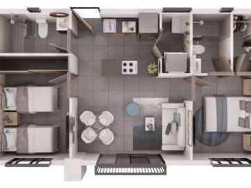 Departamento en venta 3 recamaras por Av Lazaro Cardenas y Parque Liberacion