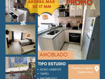 Departamento en Venta en COMPANIA DE JESUS, FRENTE AL METRO SANTA ANA