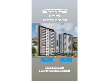 Vendo CESION DE CONTRATO apartamento por la avenida del Río