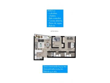 Vendo CESION DE CONTRATO apartamento por la avenida del Río