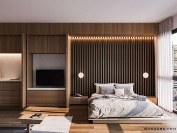Departamento en  venta 2 ambientes con cochera en Palermo  full amenities