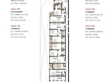 Departamento en  venta 2 ambientes con cochera en Palermo  full amenities