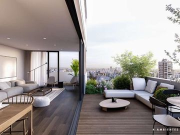 Departamento en  venta 2 ambientes con cochera en Palermo  full amenities
