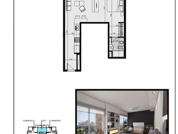 Departamento en  venta Villa Justina Moreno