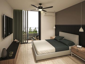 Departamento en venta de 2 recámaras en Cholul