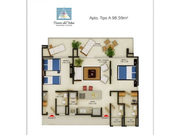 Venta de Apartamento en Bello Horizonte SANTA MARTA