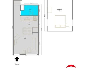 VENTA DUPLEX 2 AMBIENTES EN PILAR COCHERA PILETA