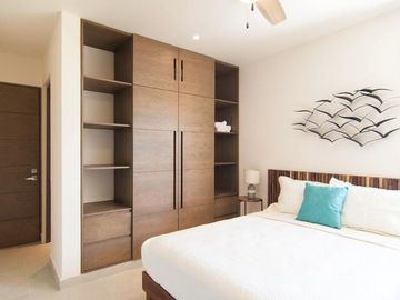 DEPARTAMENTO EN VENTA DE 2 HABITACIONES EN AKUMAL QROO. LB 256